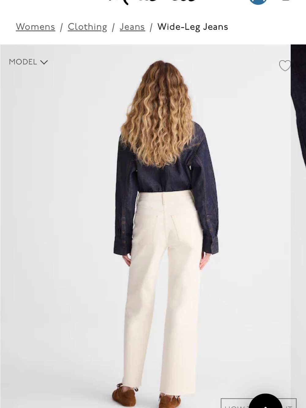 Madewell Perfect Vintage Wide Leg Crop Jean - Picture 5 of 11